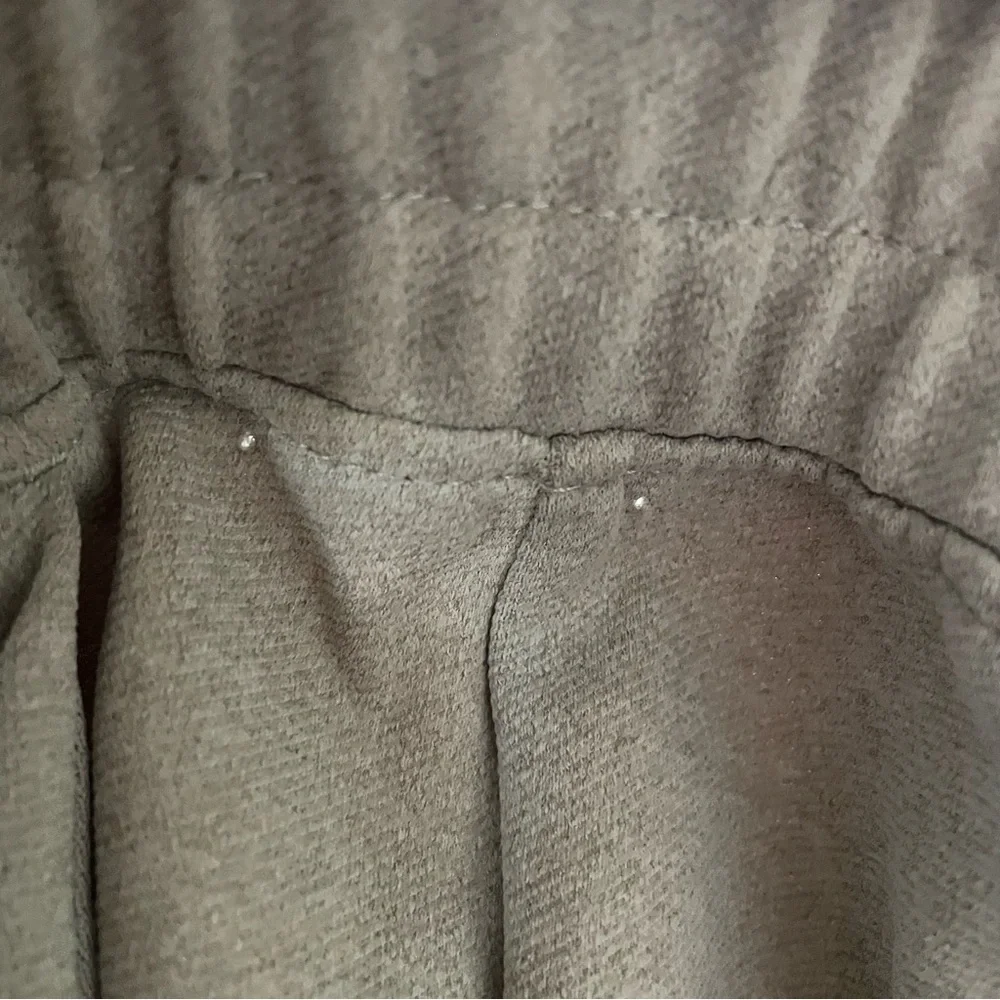 Mondetta Pull on Pintuck Pants Women’s XL Beige Straight Comfort Casual Lounge - Picture 8 of 15